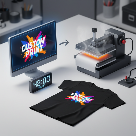From Idea to Merch: How a DTF Print Shop Creates Products in 48 Hours