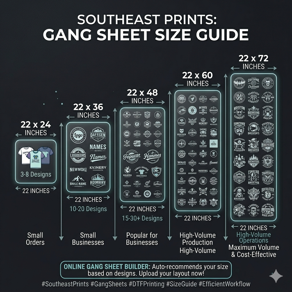 Gang Sheet Size Guide: Which Size Is Right for Your Order?