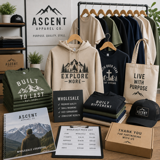 How to Build a Wholesale Apparel Brand Using DTF Gang Sheets
