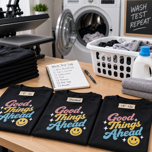 How to Wash-Test a DTF Transfer Before You Run 200 Shirts