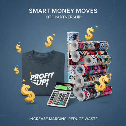 Scaling Your Apparel Business: How Partnering with a DTF Print Shop Increases Profit Margins