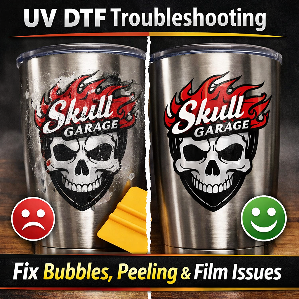Troubleshooting UV DTF Transfers: Common Fixes