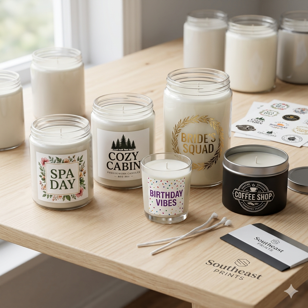 UV DTF Transfers on Candles: What Works and What Does Not