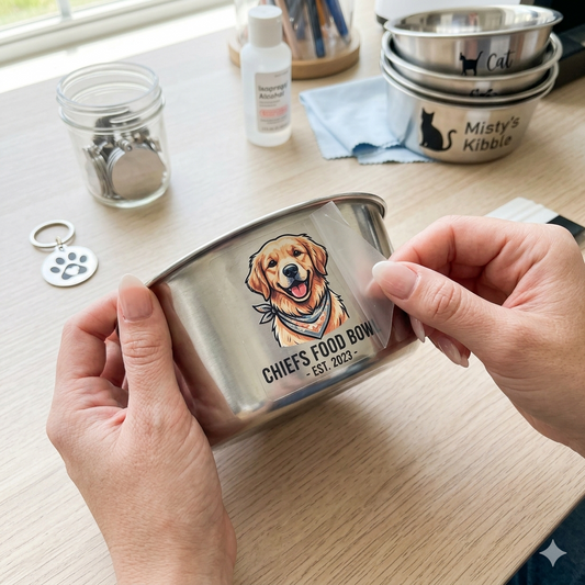Using UV DTF Transfers for Pet Accessories: Collars, Bowls, and More
