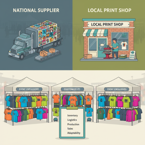 Why a "DTF Print Near Me" Strategy Can Save Your Event
