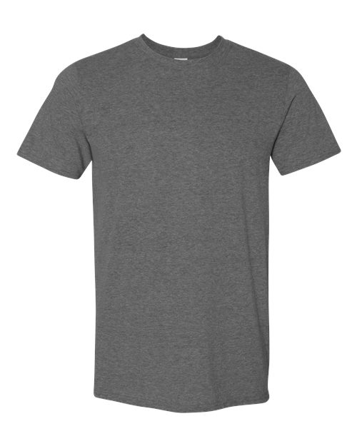 Gildan 64000 Heather Dark Grey