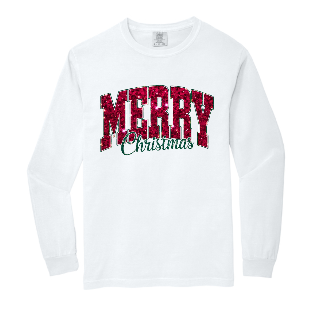 Merry Christmas Comfort Colors® Longsleeve