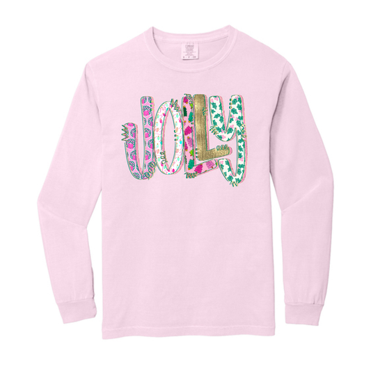 Jolly Pink Comfort Colors® Longsleeve