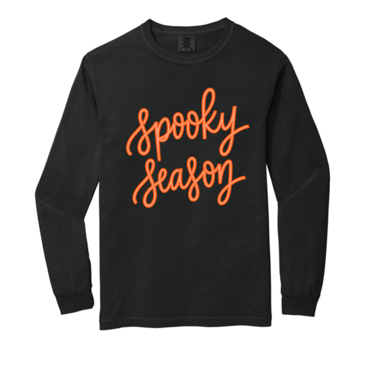 Spooky Season Black Comfort Colors® Longsleeve