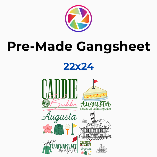 Augusts Collection Pre-Made Gang Sheet 22x24