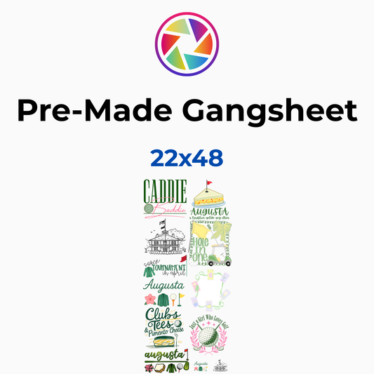 Augusts Collection Pre-Made Gang Sheet 22x48