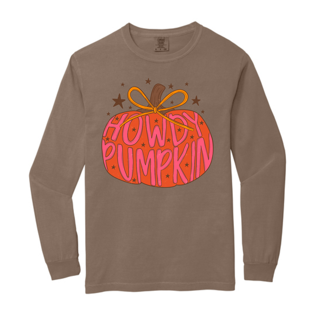 Howdy Pumpkin Comfort Colors® Longsleeve