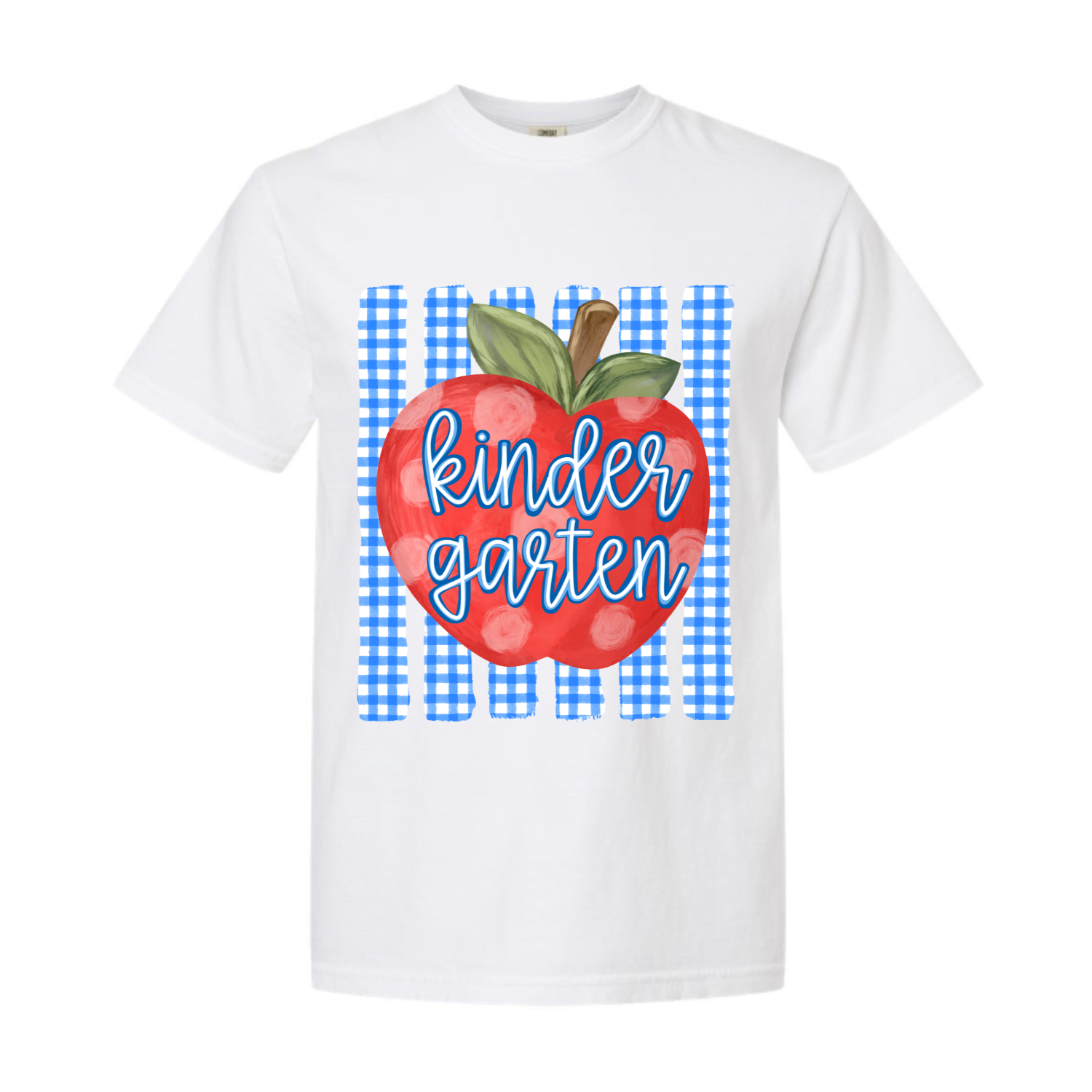 Kindergarten apple Comfort Colors tee