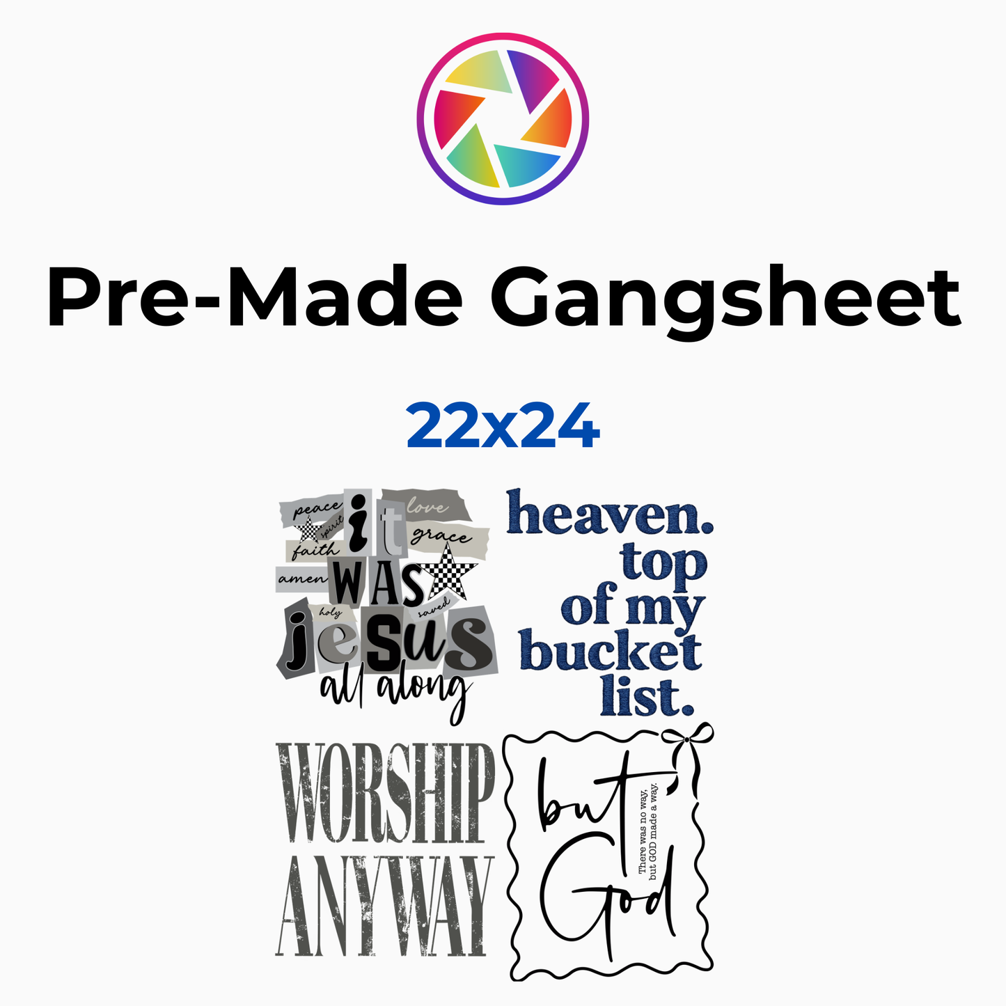 Worship Anyway 22x24