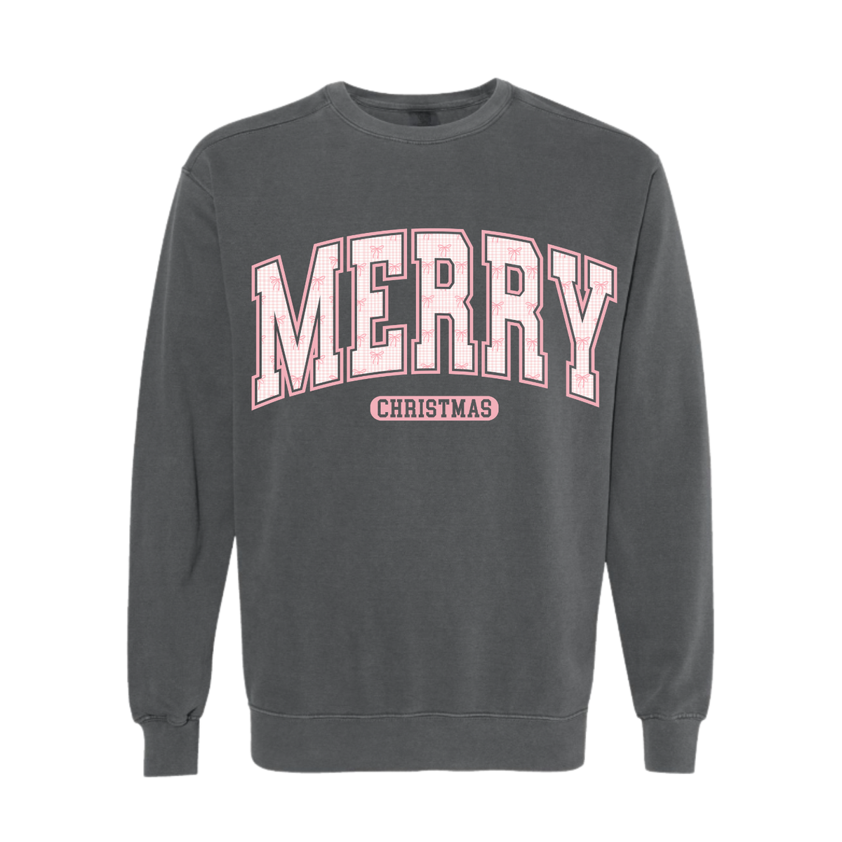 Pinkie Merry Grey Comfort Colors® Crewneck