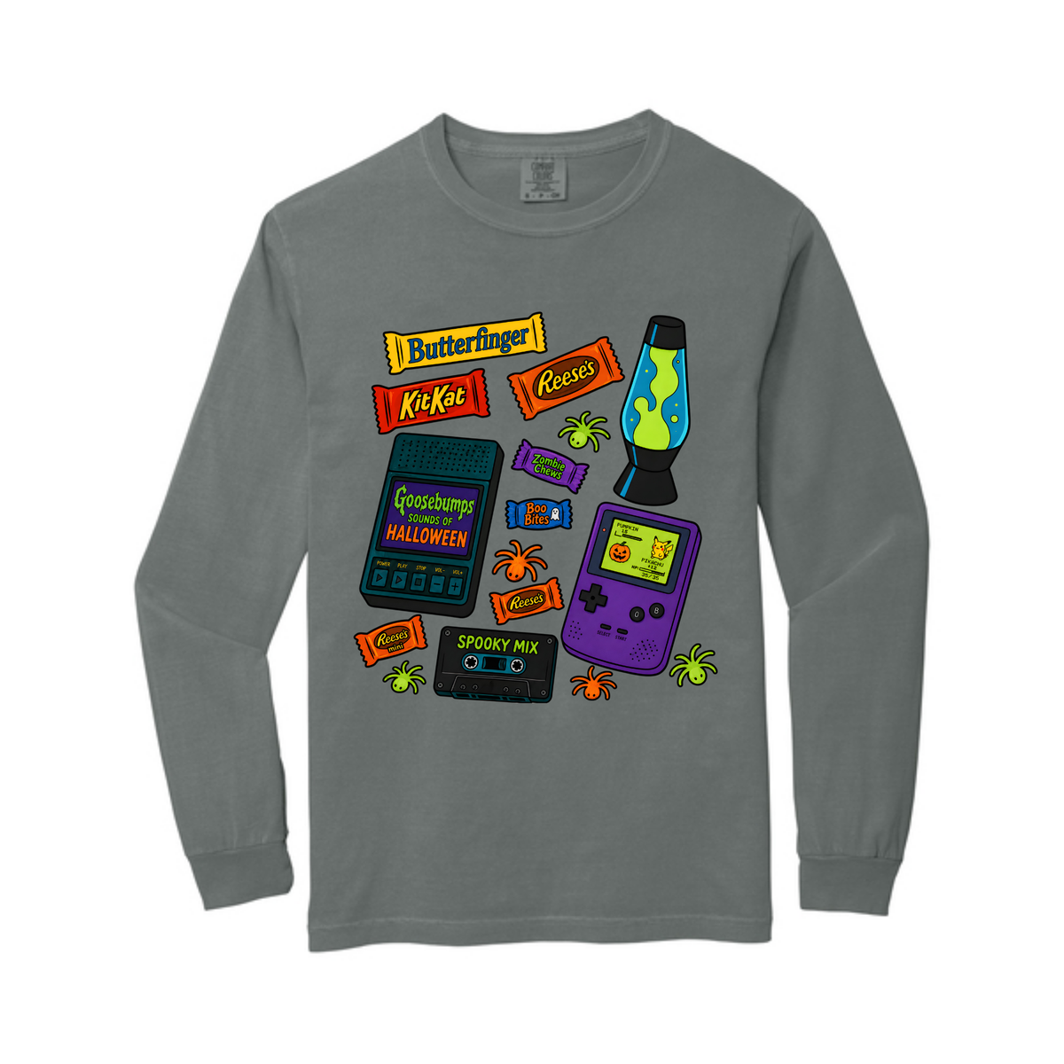 90s Grey Comfort Colors® Longsleeve