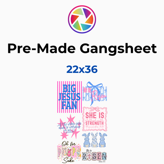 Easter Faith Vibes 22x36