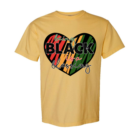 Being Black Is A Blessing Tee