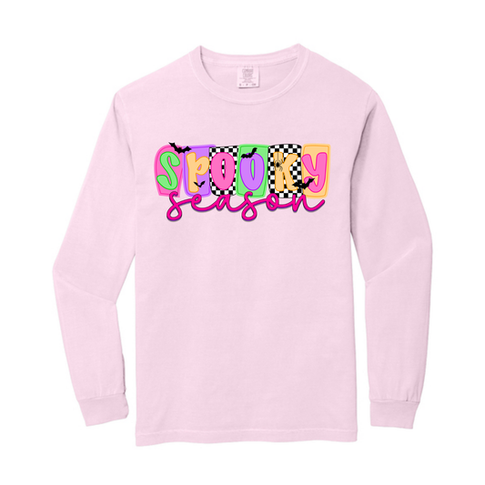 Spooky Season Pinky Comfort Colors® Longsleeve
