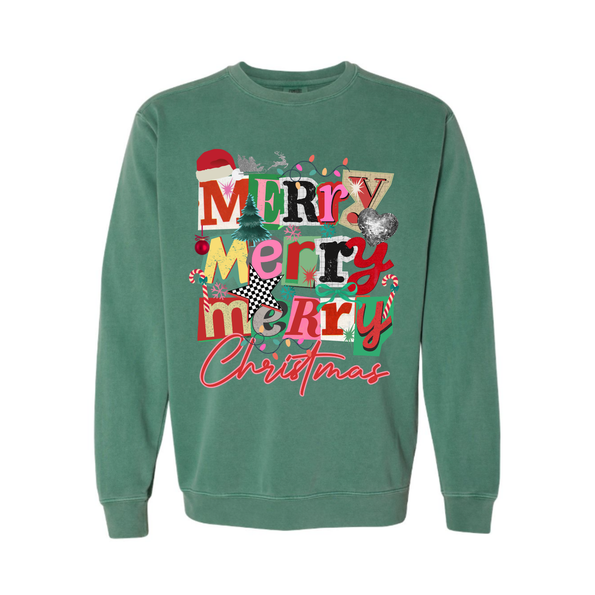 Merry Merry Merry Comfort Colors® Crewneck