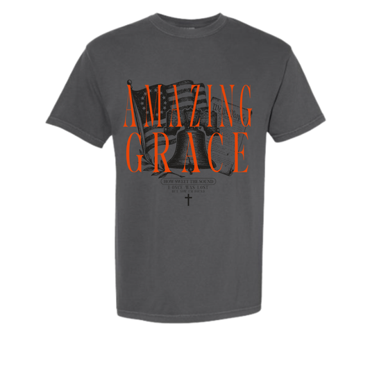 Amazing Grace Patriotic Faith Tee