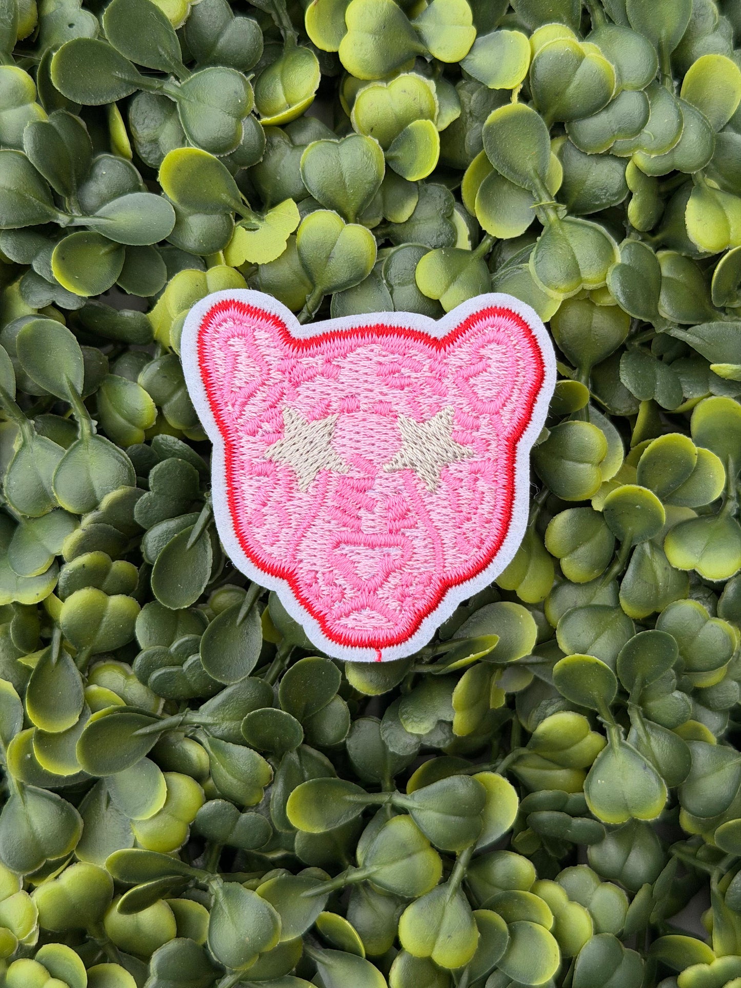 Starry Eyed Pink Tiger Patch