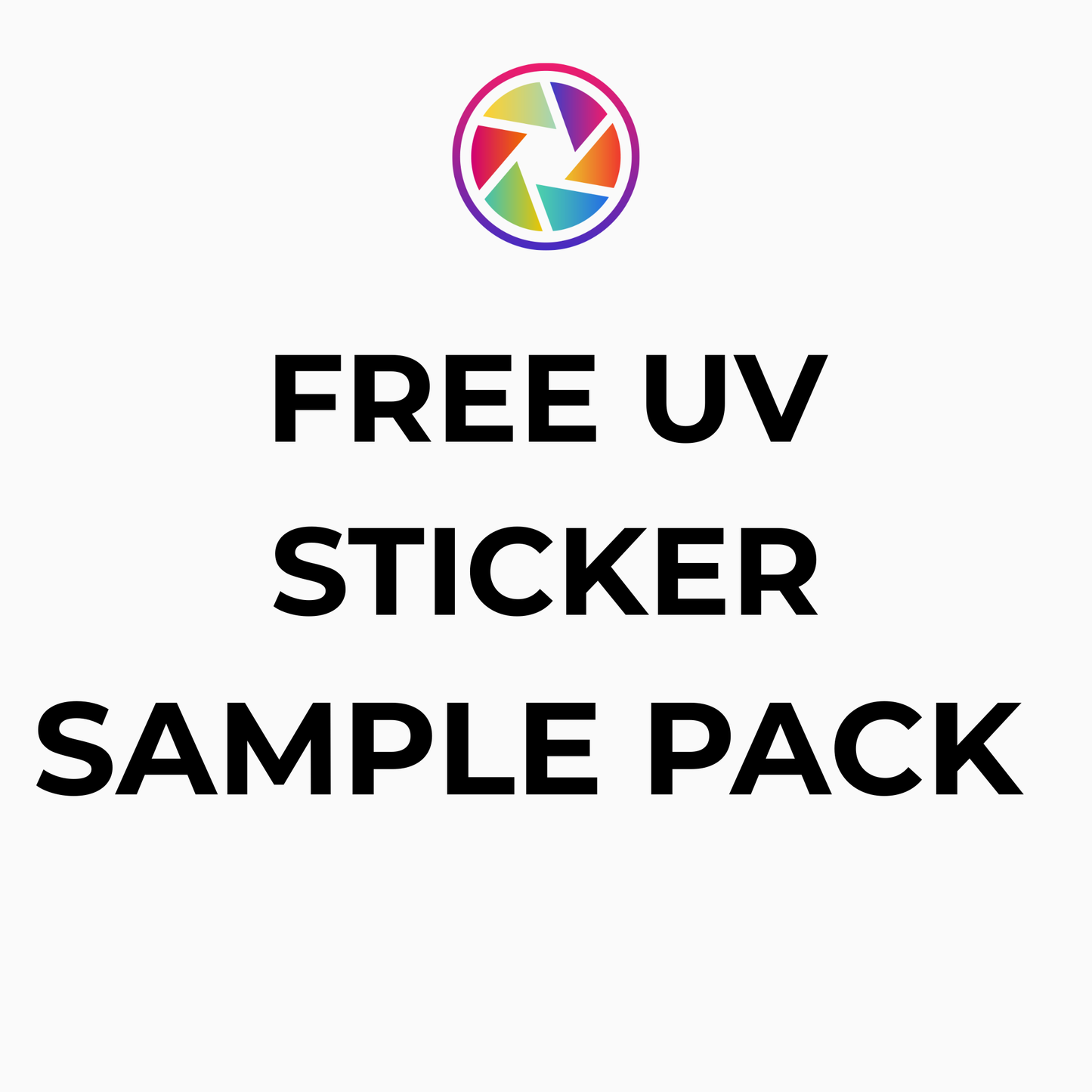 Free UV Sticker Sample Pack