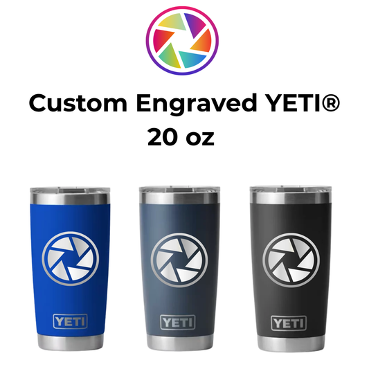 YETI® 20 oz Tumbler with MagSlider™ Lid – Custom Engraved