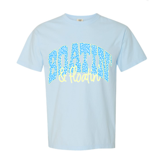 Comfort Colors® Boatin' & Floatin' Blue Tee