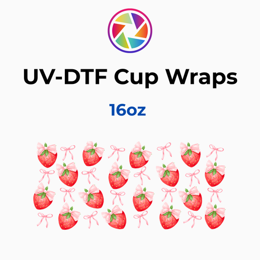 Strawberries Bow Wrap