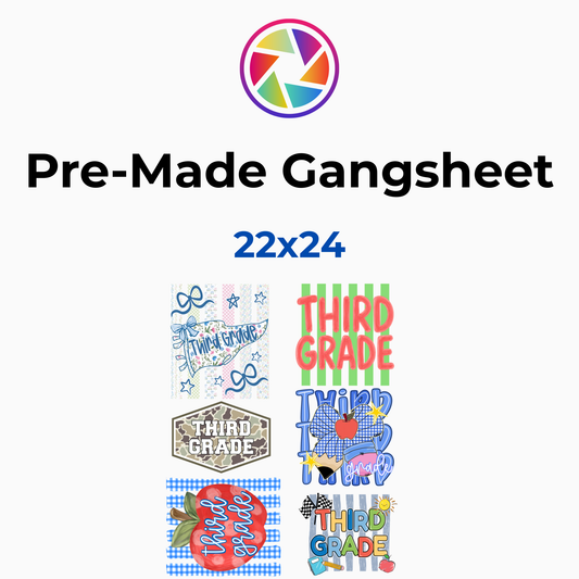 Third Grade School Bundle - 22x24