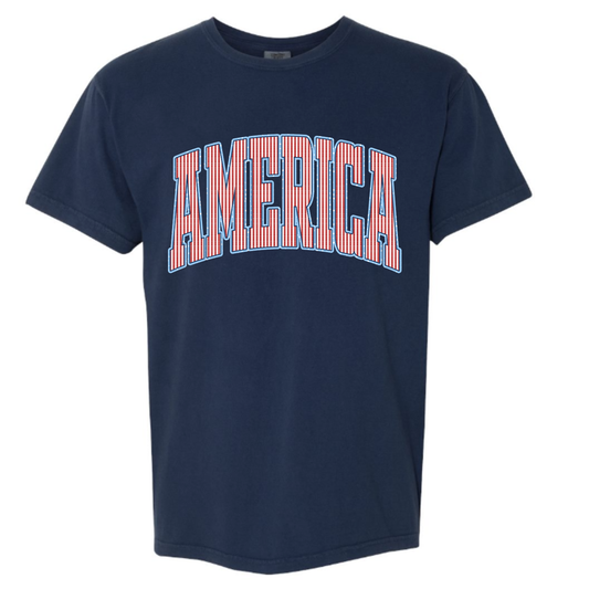 USA Polka Dot Patriotic Tee