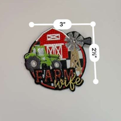 Farm Wife Country Life Patch