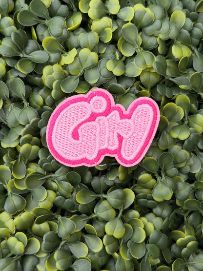 Pink Girl Patch