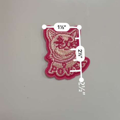 Pink Prowler Cat Patch