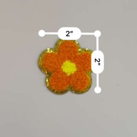 Retro Sunset Teddy Flower Patch
