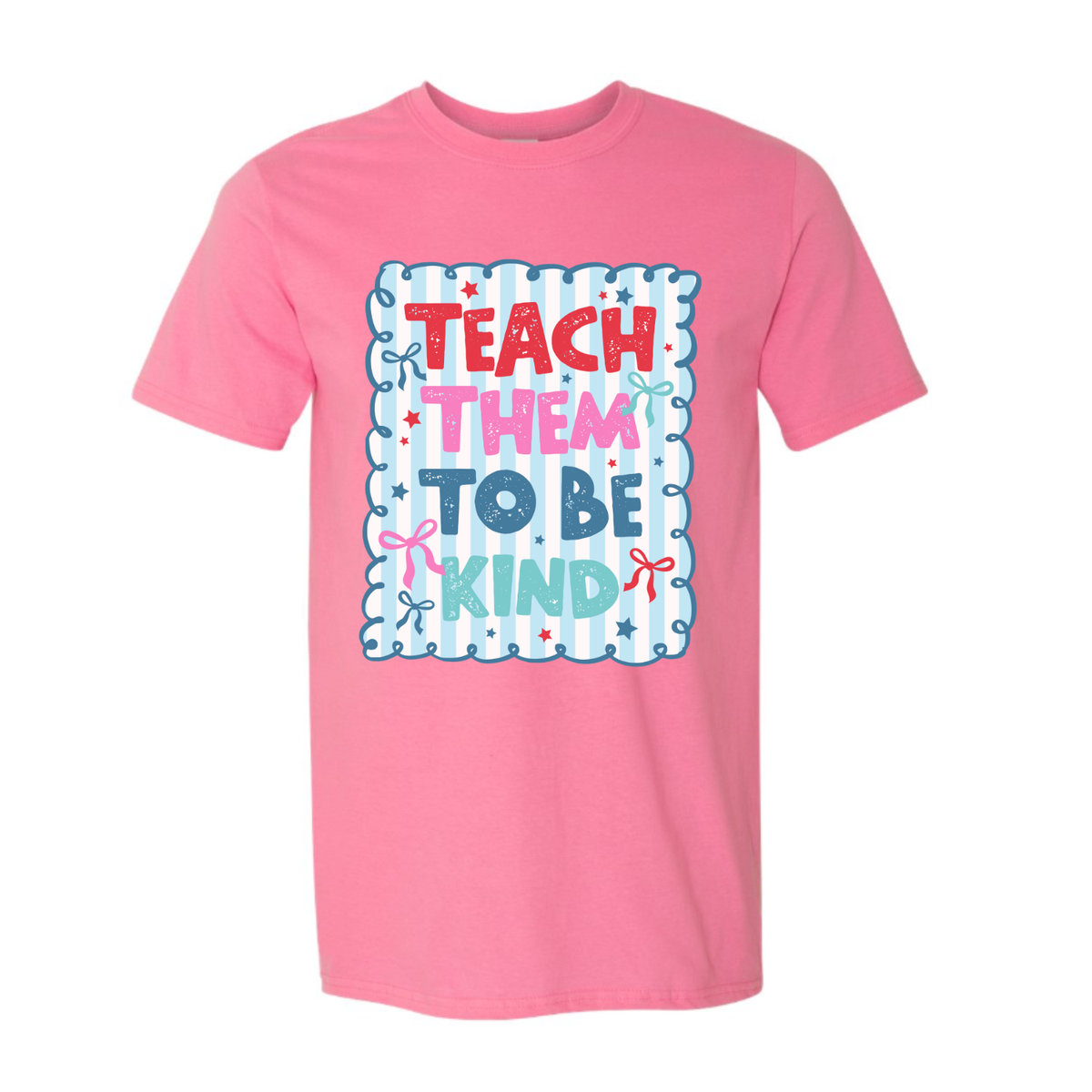 Teach Them to Be Kind Gildan Softstyle Tee