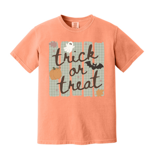 Trick or Treat Orange Comfort Colors® Tee