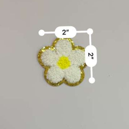 Daisy Dream Teddy Flower Patch – White