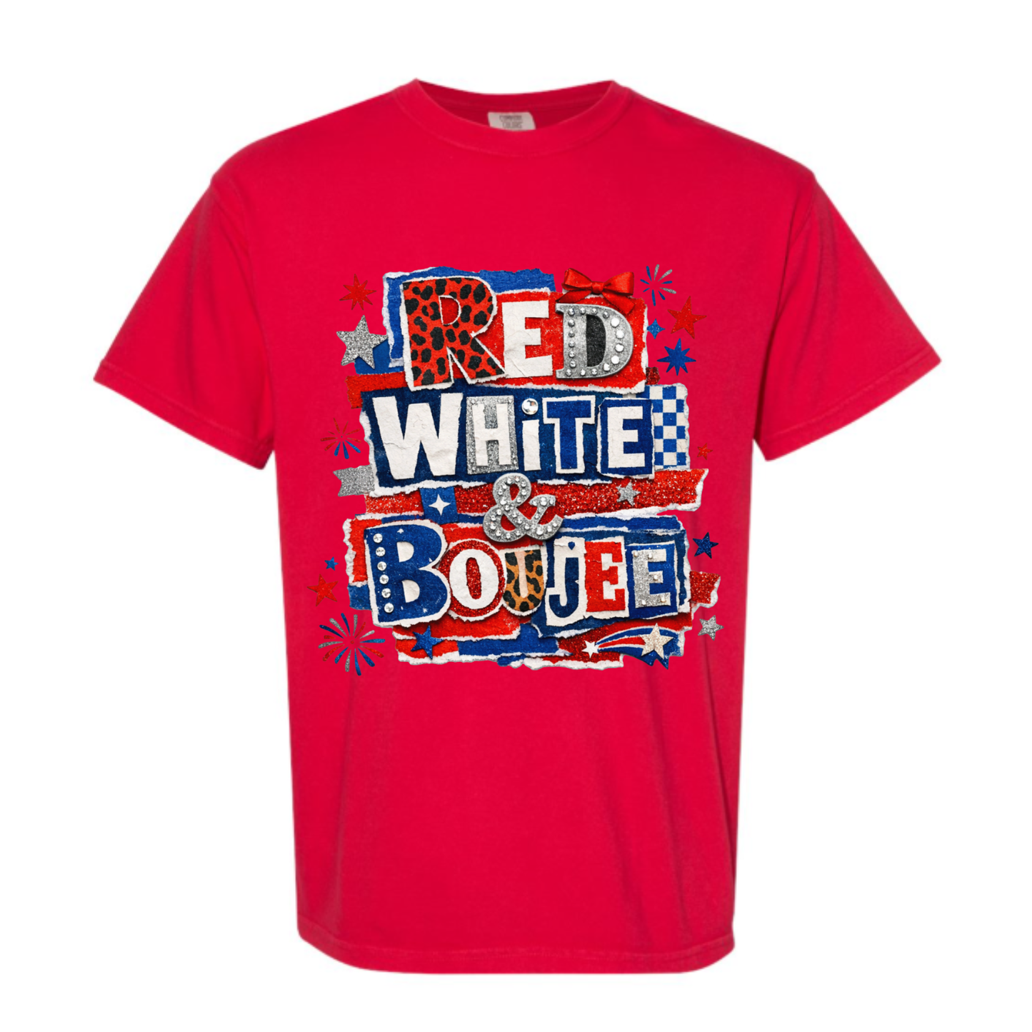 Red, White & Boujee Patriotic Tee