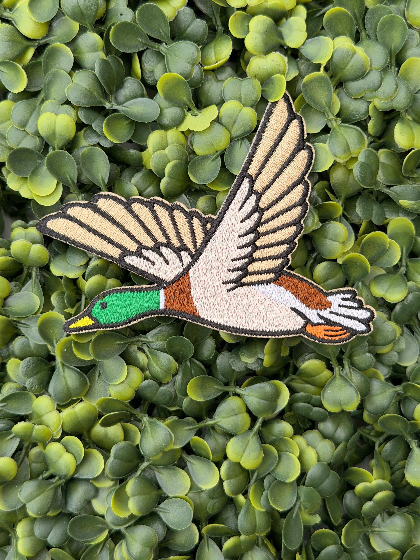 Flying Mallard Duck Patch