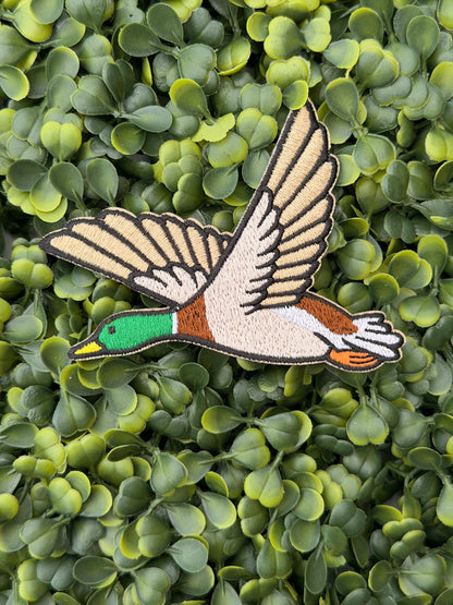 Flying Mallard Duck Patch