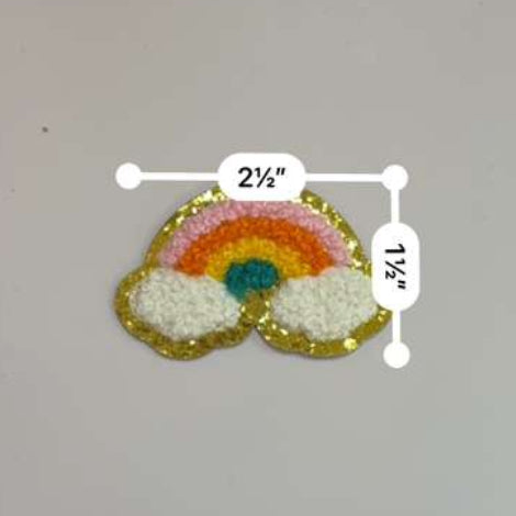 Rainbow Dreams Teddy Cloud Patch