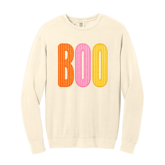BOO Tan Comfort Colors® Crewneck