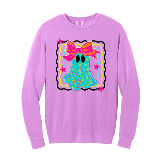 Ghost Purple Comfort Colors® Crewneck