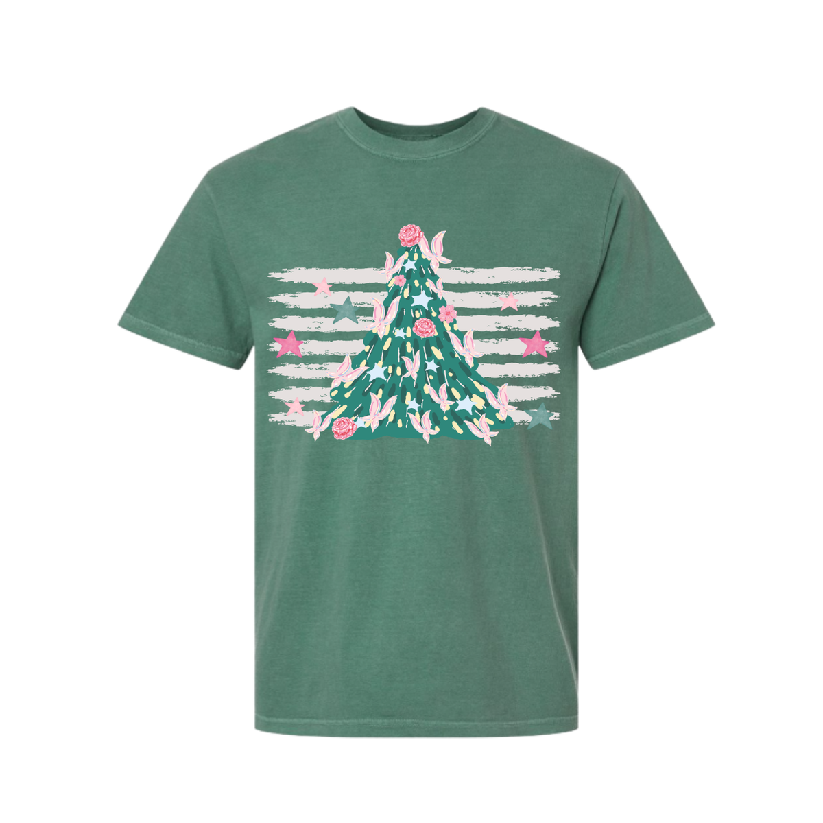Tree Stripes Comfort Colors® Tee