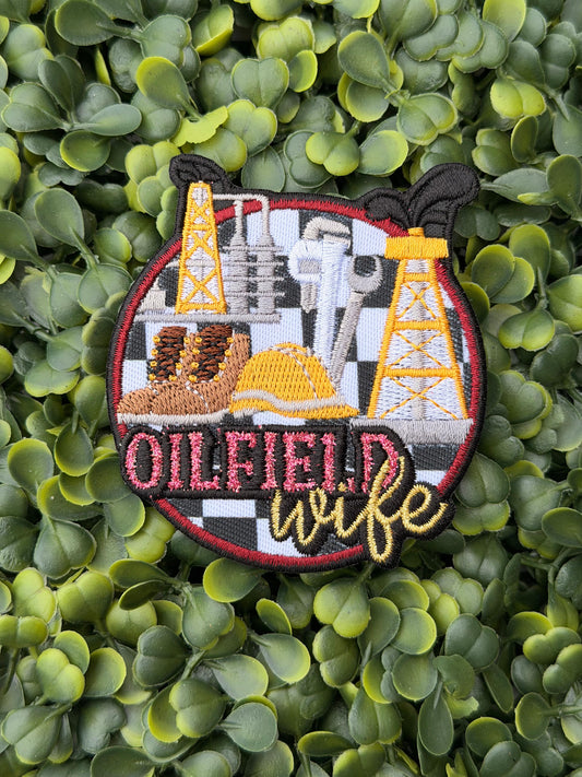 Oilfield Wife Workwear Patch