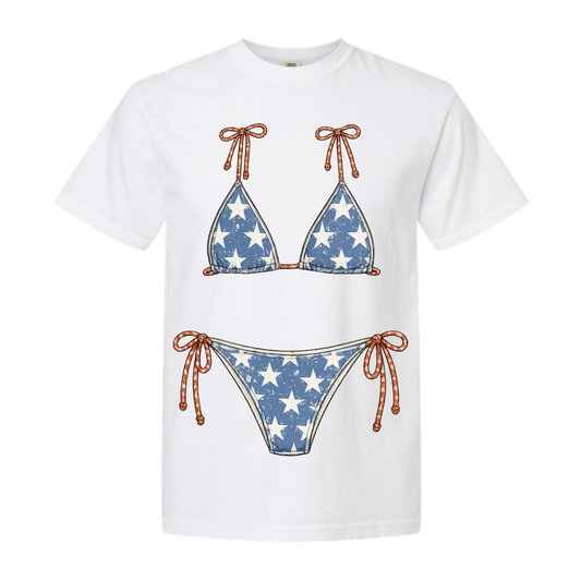 Comfort Colors® Patriotic Bikini Tee