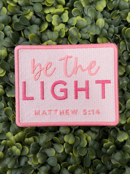 Be The Light Matthew 5:14 Patch