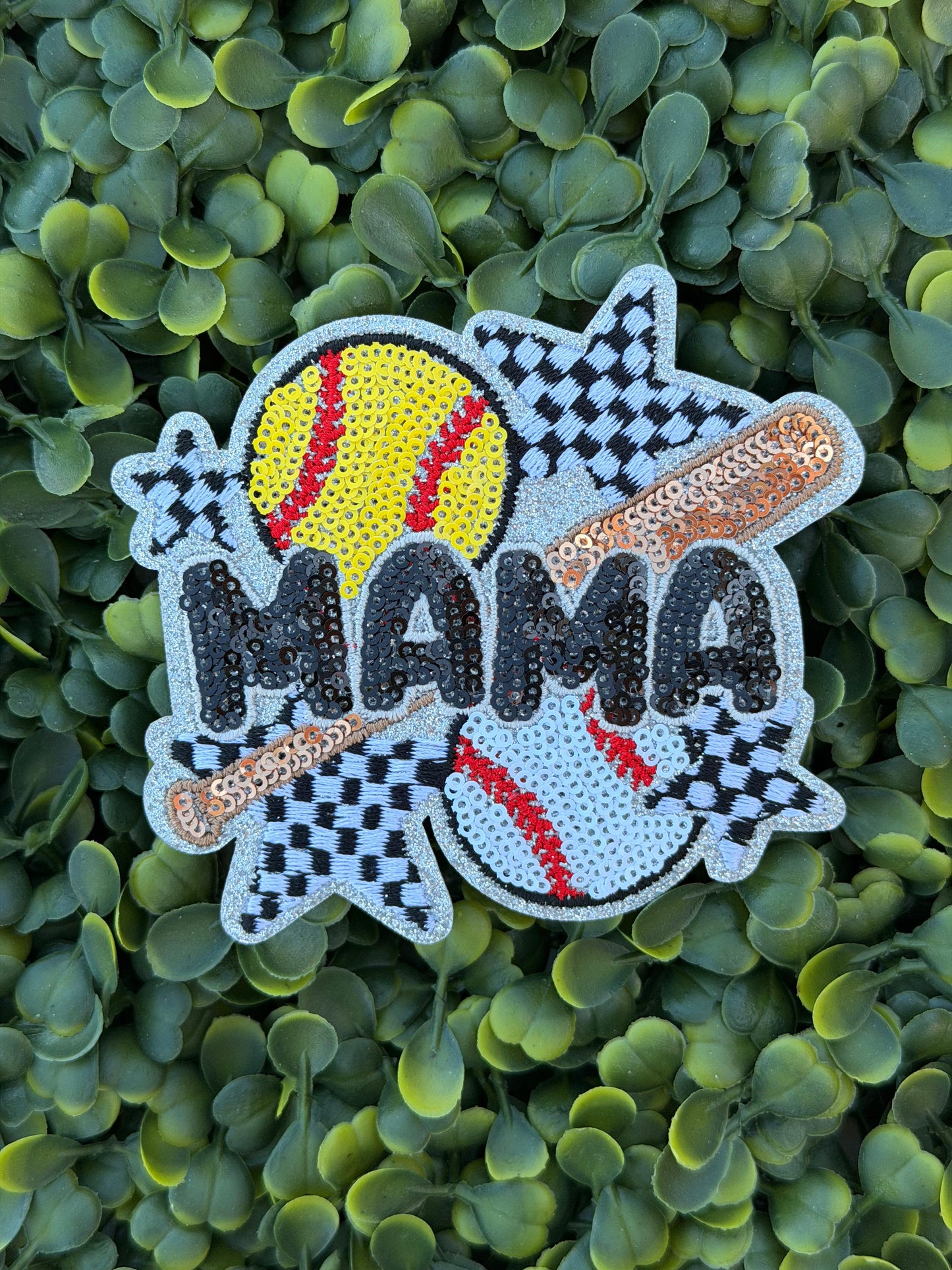 Softball Mama Patch